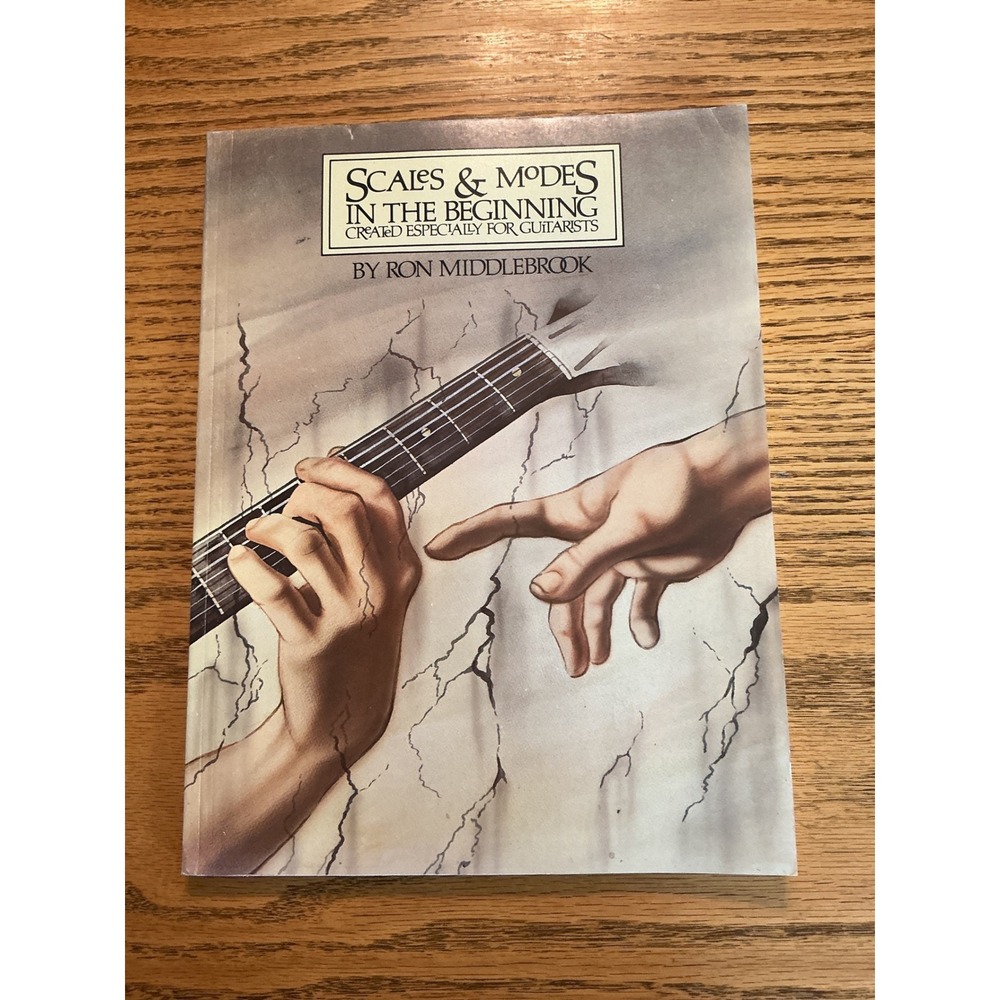Scales and Modes In The Beginning Ron Middlebrook Guitar Instruction Book 1982